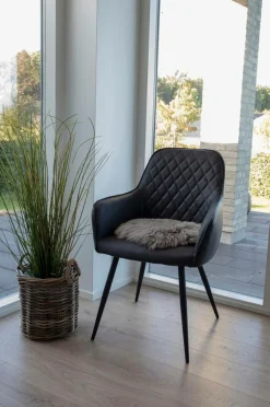 House Nordic Møbeltekstiler-Lammeskindspude Lamba