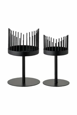 House Nordic Lysestager & Lanterner-Lysestage, - sæt med 2