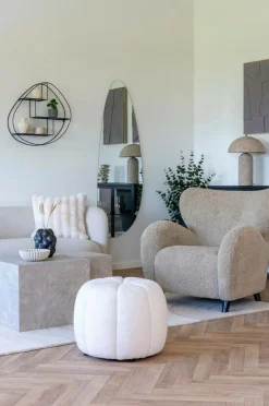 House Nordic Puffer & Fodskamler-Puf Paisley