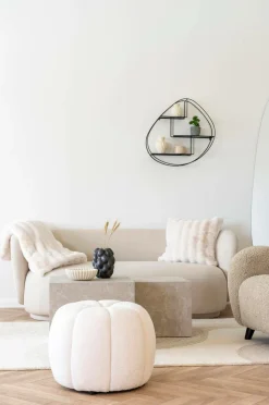 House Nordic Puffer & Fodskamler-Puf Paisley