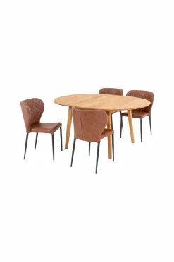 House Nordic Spisegrupper-Spisebordssæt Metz And Pisa