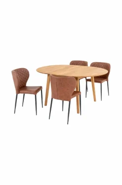 House Nordic Spisegrupper-Spisebordssæt Metz And Pisa