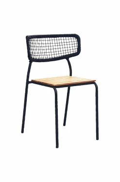 House Nordic Udemøbler & Have-Spisebordsstol Nashville - Sæt med 4