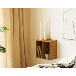 House Nordic Reoler Og Opbevaring-Væg Hylde med lodrette rum, Townsville