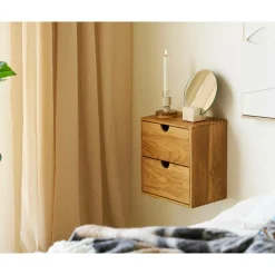 House Nordic Reoler Og Opbevaring-Væg Hylde med skuffer, Townsville