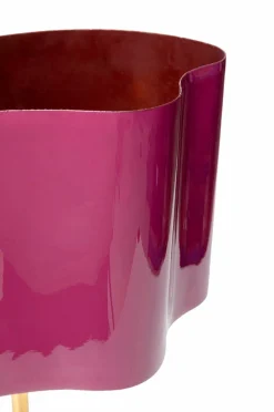 KARE Design Bordlamper-Bordlampe Cloudy Oval Plum 49cm