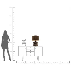 KARE Design Bordlamper-Bordlampe Calamaro 58 cm