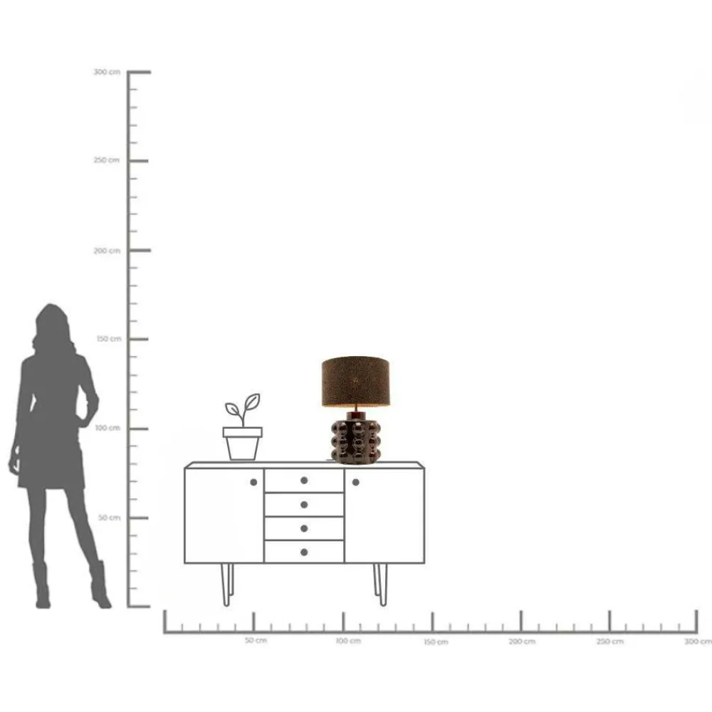 KARE Design Bordlamper-Bordlampe Calamaro 58 cm