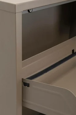 KARE Design Entrémøbler-Skocontainer Caruso 3 Taupe (MO)