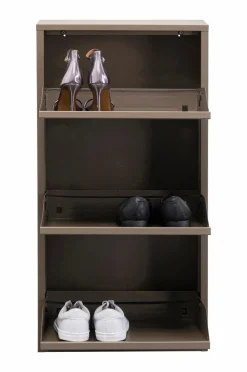 KARE Design Entrémøbler-Skocontainer Caruso 3 Taupe (MO)