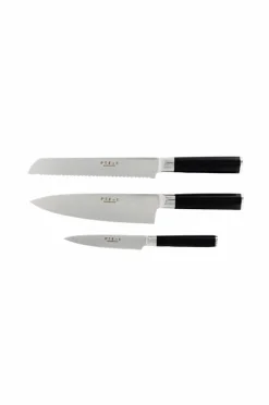 Karimatto Køkkenknive & Knivtilbehør-3 stk. sæt All purose kniv 12 cm, Gyuto 20 cm, brødkniv 20 cm