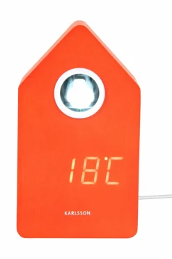 Karlsson Vægure-Vækkeur Cuckoo -LED