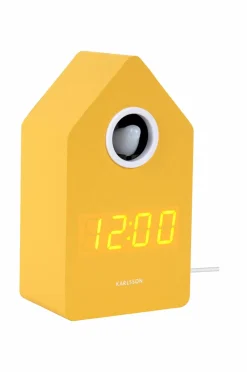 Karlsson Vægure-Vækkeur Cuckoo -LED