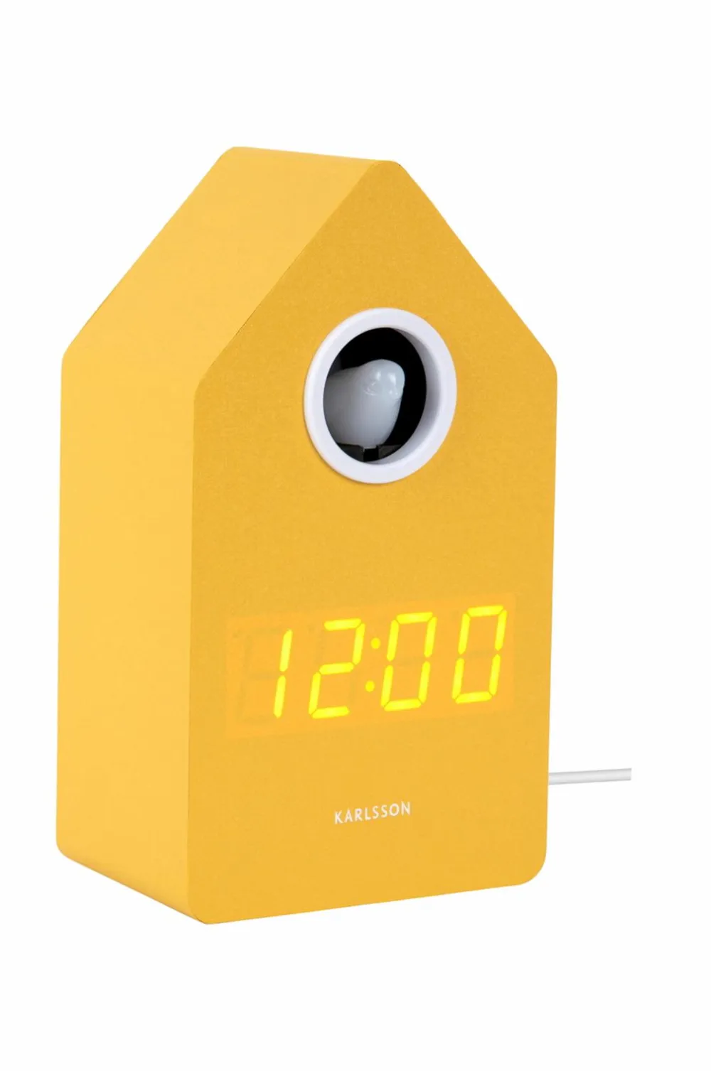 Karlsson Vægure-Vækkeur Cuckoo -LED