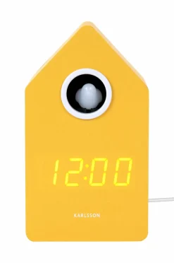 Karlsson Vægure-Vækkeur Cuckoo -LED