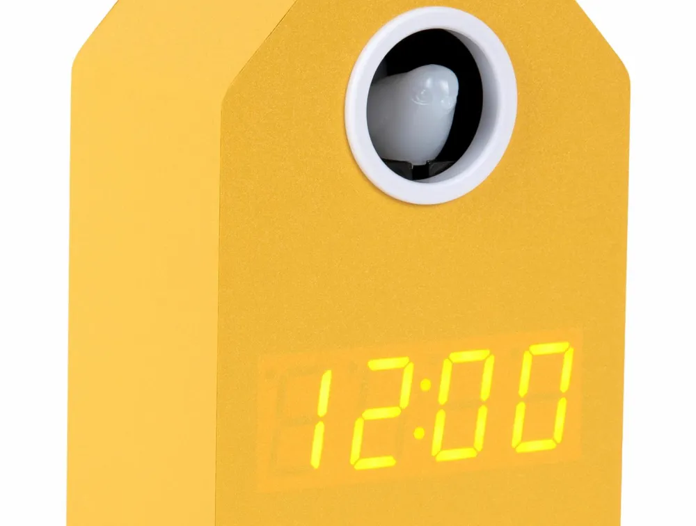 Karlsson Vægure-Vækkeur Cuckoo -LED