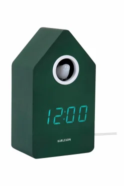 Karlsson Vægure-Vækkeur Cuckoo -LED