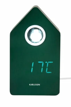 Karlsson Vægure-Vækkeur Cuckoo -LED