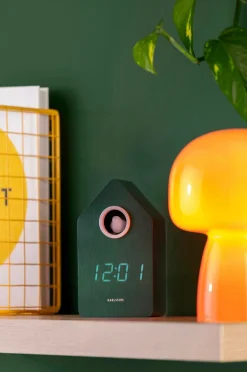 Karlsson Vægure-Vækkeur Cuckoo -LED