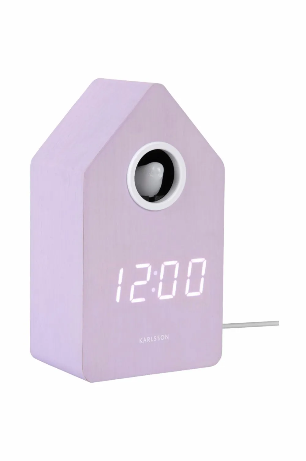 Karlsson Vægure-Vækkeur Cuckoo -LED