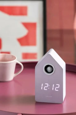 Karlsson Vægure-Vækkeur Cuckoo -LED