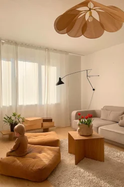 Karup Design Puffer & Fodskamler-Puf More, bomuld