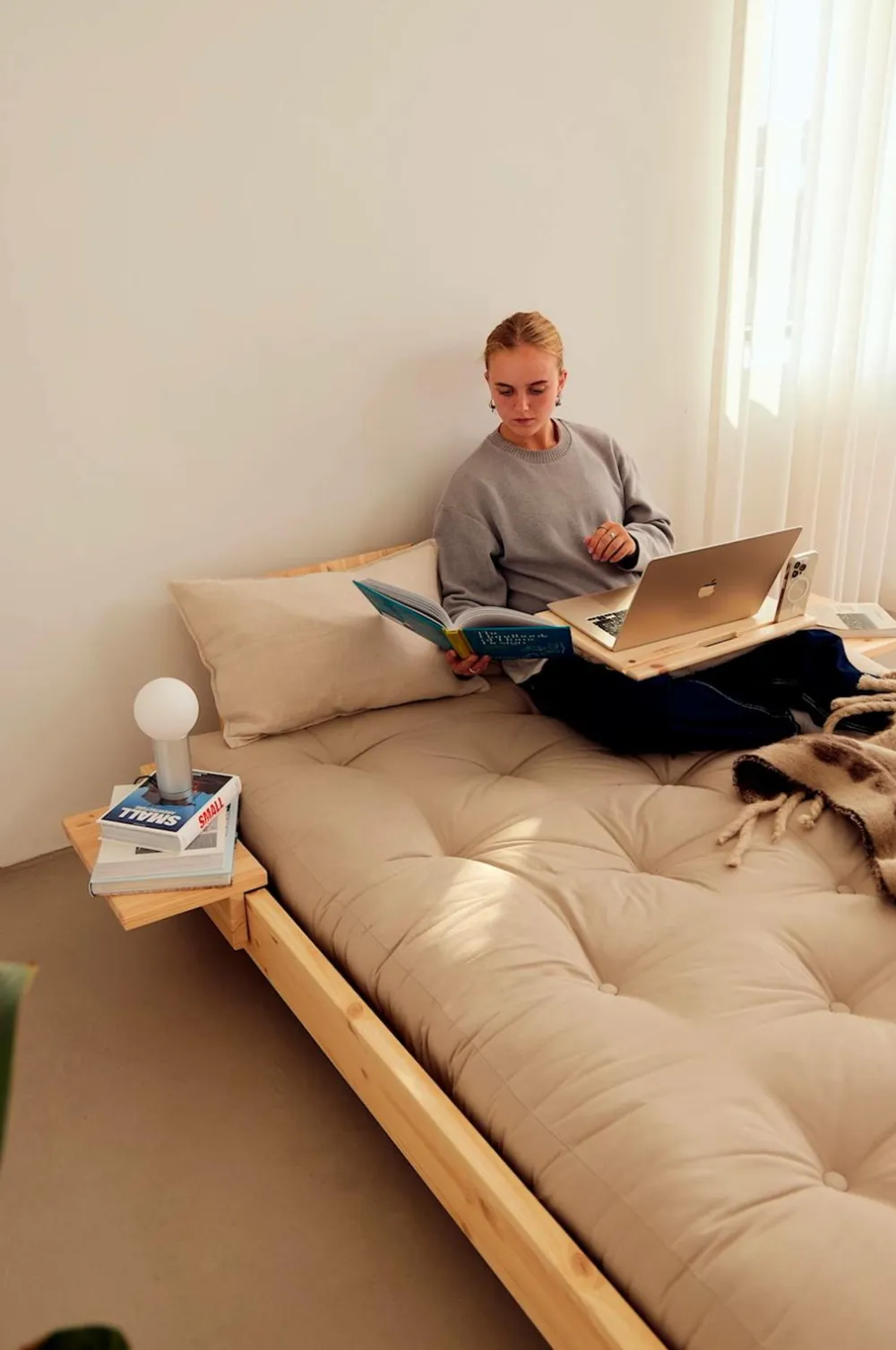 Karup Design Senge & Madrasser-Social Bed W. 2 Pcs Back Rests And 2 Pcs Side Tables