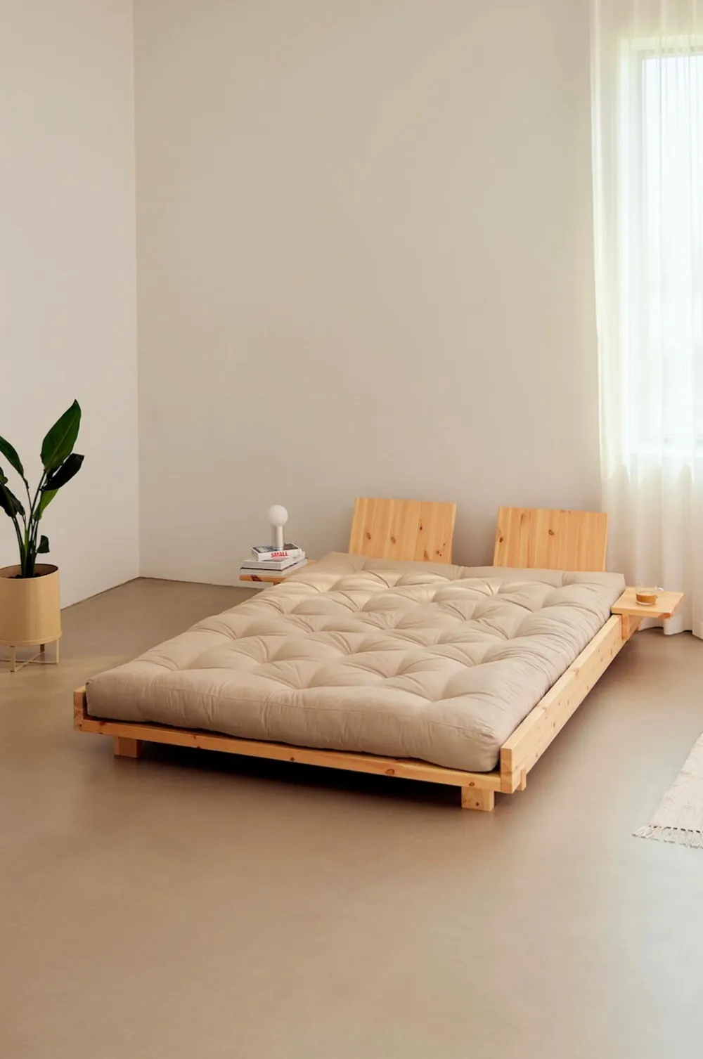 Karup Design Senge & Madrasser-Social Bed W. 2 Pcs Back Rests And 2 Pcs Side Tables