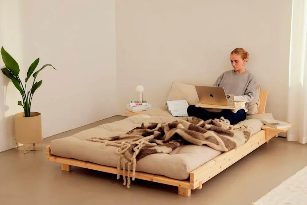 Karup Design Senge & Madrasser-Social Bed W. 2 Pcs Back Rests And 2 Pcs Side Tables