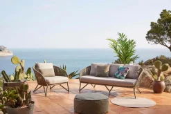 Kave Home Udendørstæpper|Plasttæpper-Gulvtæppe Rodhe Ø 150 cm