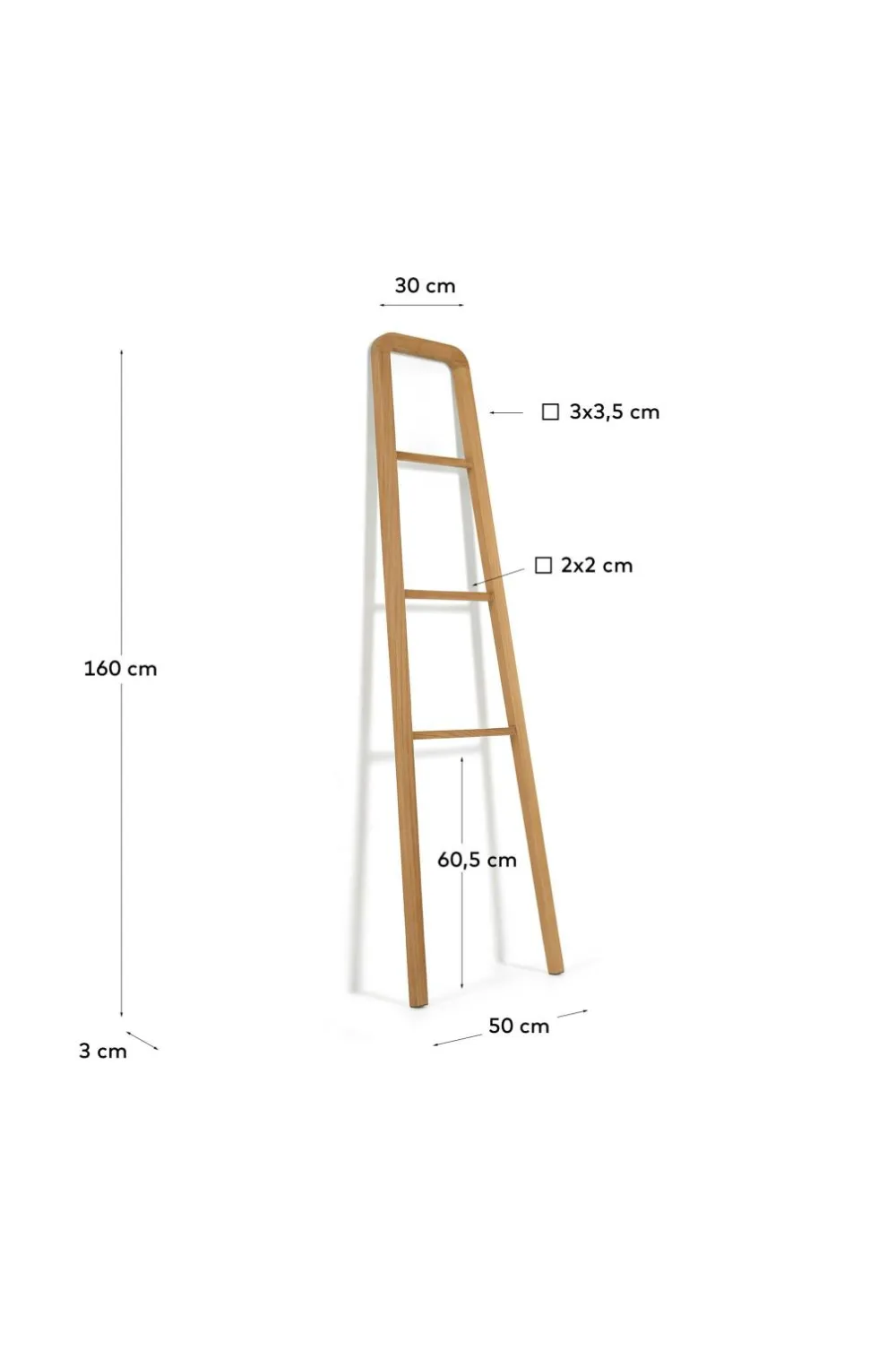 Kave Home Badeværelsestilbehør-Håndklædeholder Uliana