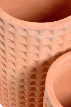 Kave Home Planter & Blomster-Krukker Celi, sæt med 2