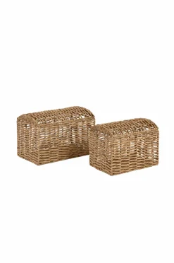 Kave Home Småopbevaring-Opbevaringsbokse, sæt med 2