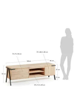 Kave Home Tv-Bænke-Tv-bænk Disset