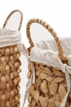 Kave Home Badeværelsestilbehør-Vasketøjskurve Tressa