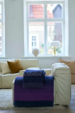 Klippan Yllefabrik Tæpper & Plaider-Ternet Aurora