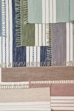 KM Home Bomulds- & Kludetæpper-Bomuldstæppe Sund