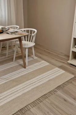 KM Home Bomulds- & Kludetæpper-Bomuldstæppe Sund