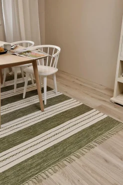 KM Home Bomulds- & Kludetæpper-Bomuldstæppe Sund