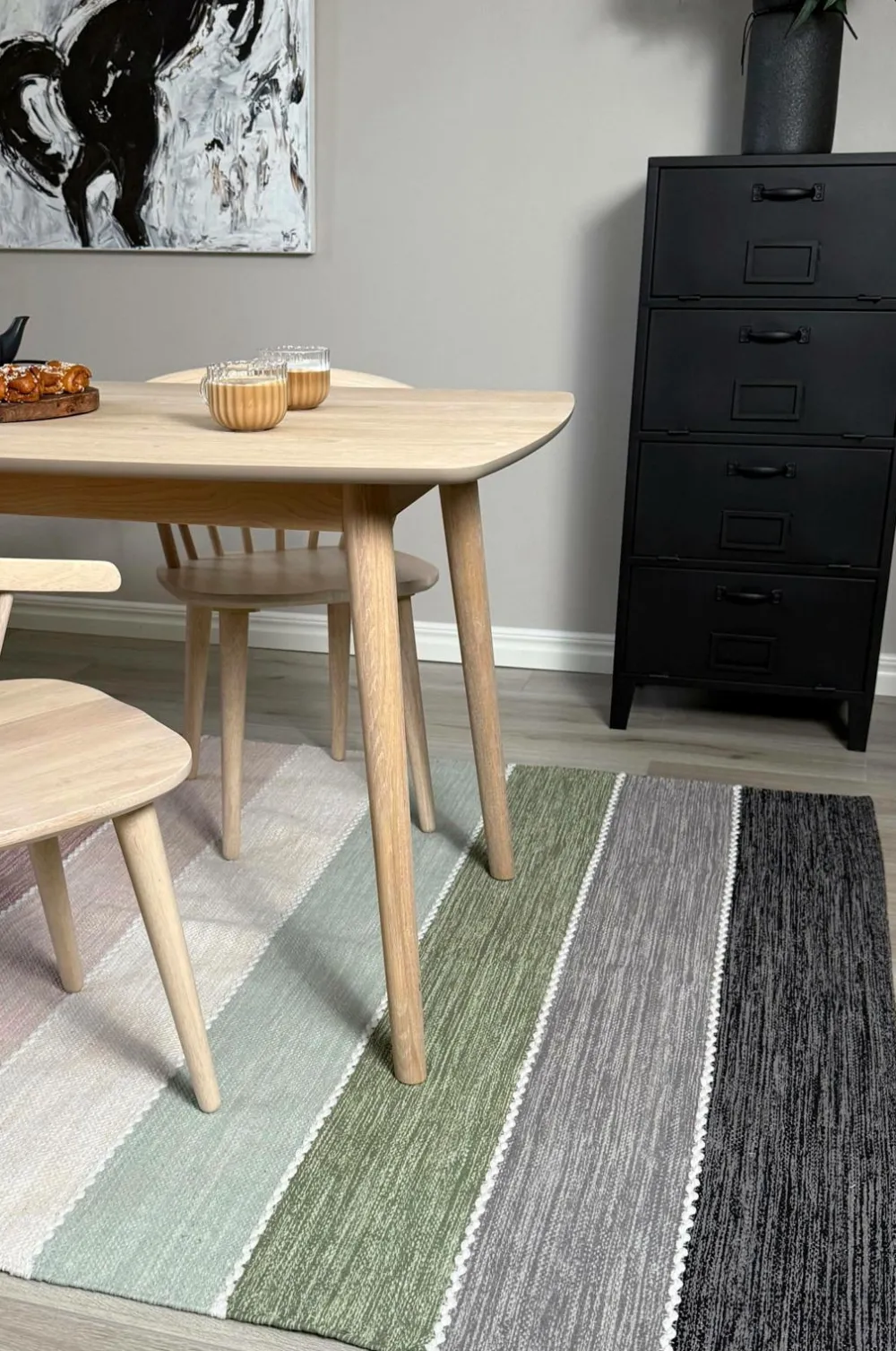 KM Home Bomulds- & Kludetæpper-Bomuldstæppe Nyhamn