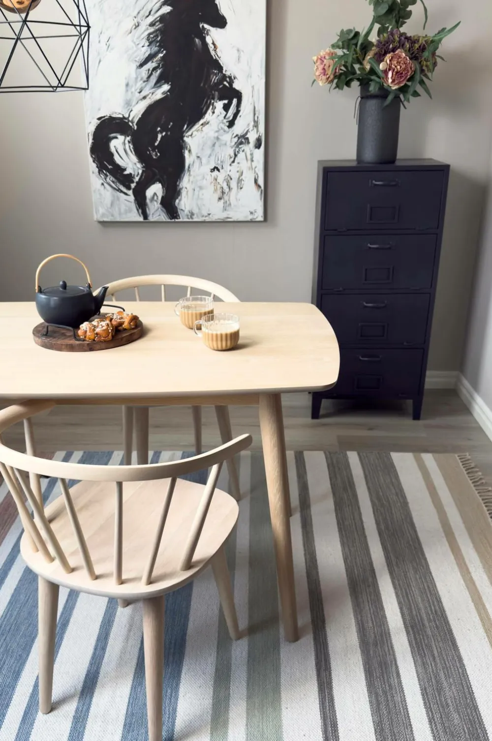 KM Home Bomulds- & Kludetæpper-Bomuldstæppe Pastell