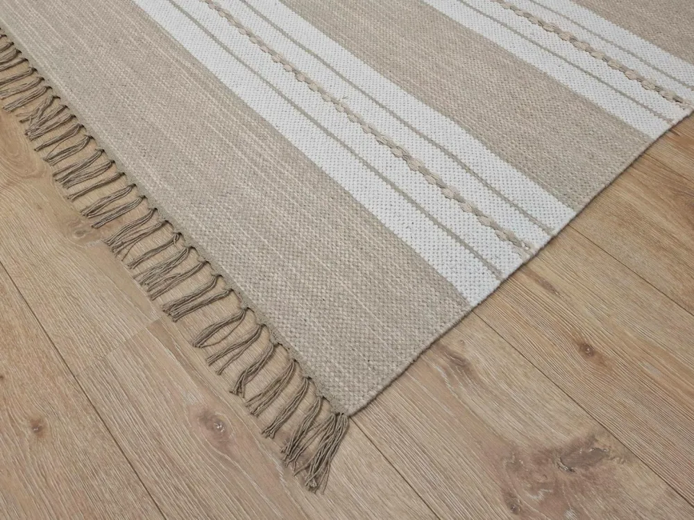 KM Home Bomulds- & Kludetæpper-Bomuldstæppe Sund