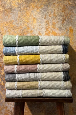 KM Home Bomulds- & Kludetæpper-Bomuldstæppe Båstad