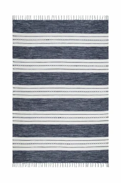 KM Home Bomulds- & Kludetæpper-Bomuldstæppe Sund