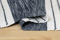 KM Home Bomulds- & Kludetæpper-Bomuldstæppe Sund