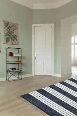 KM Home Bomulds- & Kludetæpper-Bomuldstæppe Sund