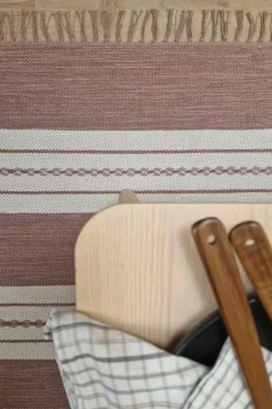 KM Home Bomulds- & Kludetæpper-Bomuldstæppe Sund