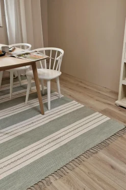 KM Home Bomulds- & Kludetæpper-Bomuldstæppe Sund