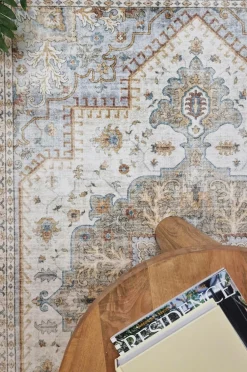 KM Home Fladvævede Tæpper-Gulvtæppe Tarfaya