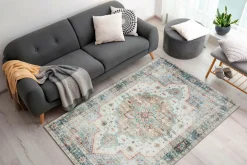 KM Home Fladvævede Tæpper-Gulvtæppe Tarfaya